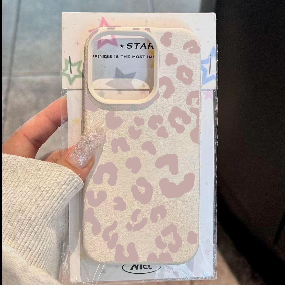 Rosa leopardo impressão lichee - Receipt Printer Thermal avaliação e preço